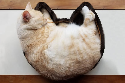 2-in-1 Cat Scratching Pad & Lounge Bed
