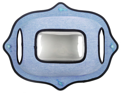 Pet Life'Purr-view' See-through Suction Cup Kitty Cat Lounger and Bed