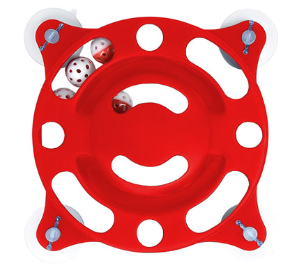 Pet Life'Sticky-Swipe' Interactive Suction Cup Kitty Cat Toy