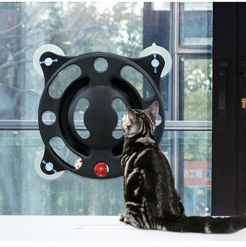 Pet Life'Sticky-Swipe' Interactive Suction Cup Kitty Cat Toy