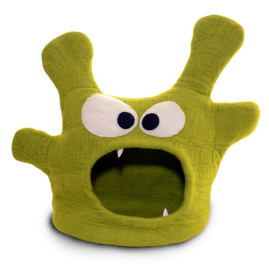 Wool Pet Cave, Monster, Green