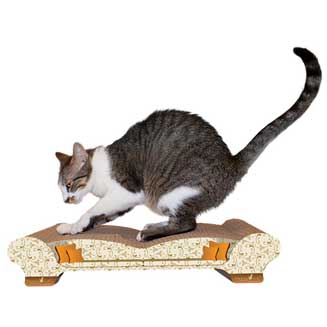Scratch 'n Shapes Love Seat Sofa Scratcher