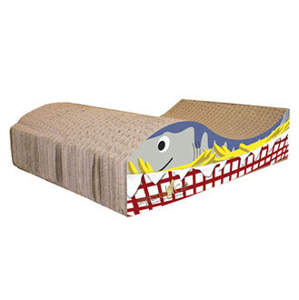 Scratch 'n Shapes Fish N' Chips Scratcher