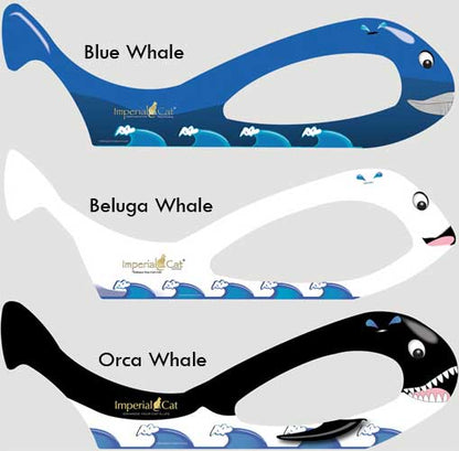 Scratch 'n Shapes GIANT Whale (2-in-1) Scratcher