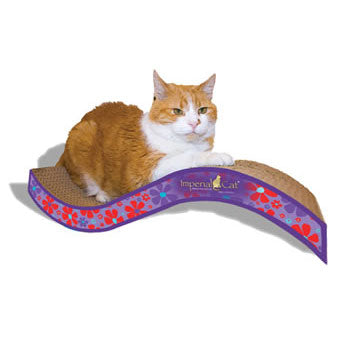 Scratch 'n Shapes Medium Purrfect Stretch Scratcher