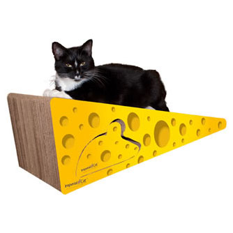 Scratch 'n Shapes Giant Cheese (2-in1) Scratcher