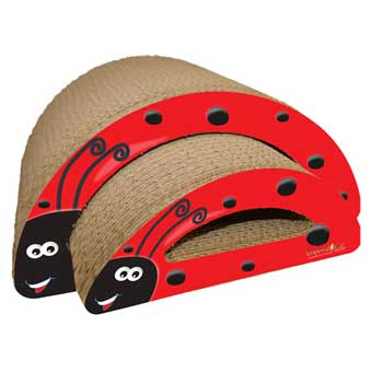 Scratch 'n Shapes Lady Bug (2-in-1) Scratcher
