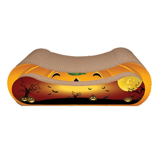 Scratch 'n Shapes Squished Pumpkin (2-in-1) Scratcher
