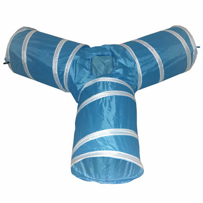 3-Way Kitting-Go-Seek Interactive Cat Tunnel