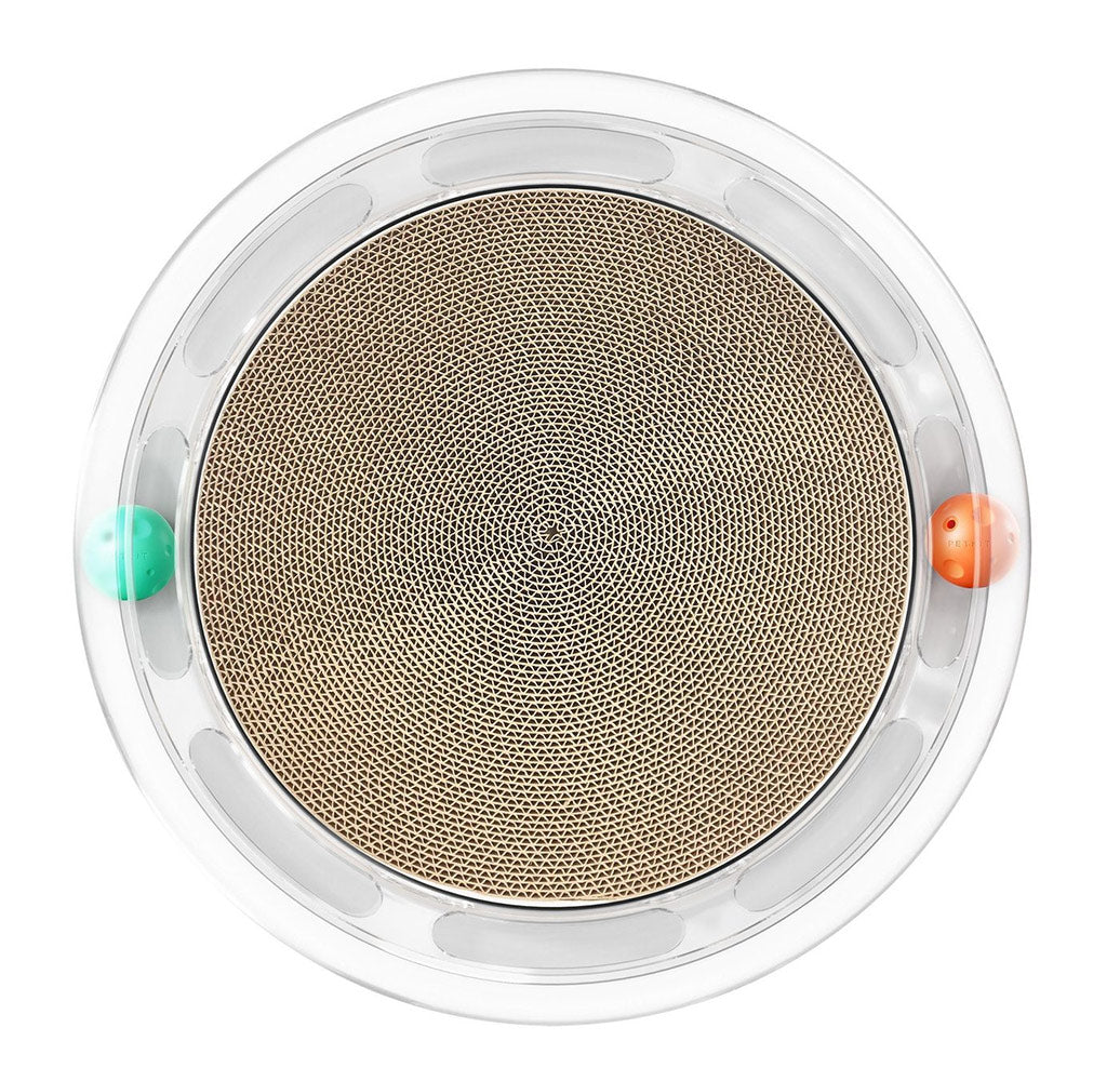PETKIT 'Swipe' Interactive Premium Cat Scratcher Lounger and Interactive Chaser Puzzle Toy