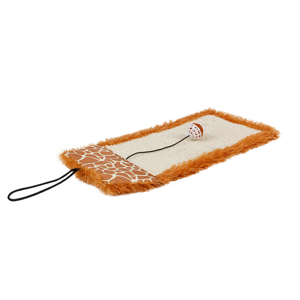 Sisal & Jute Hanging Cat Scratcher With Toy