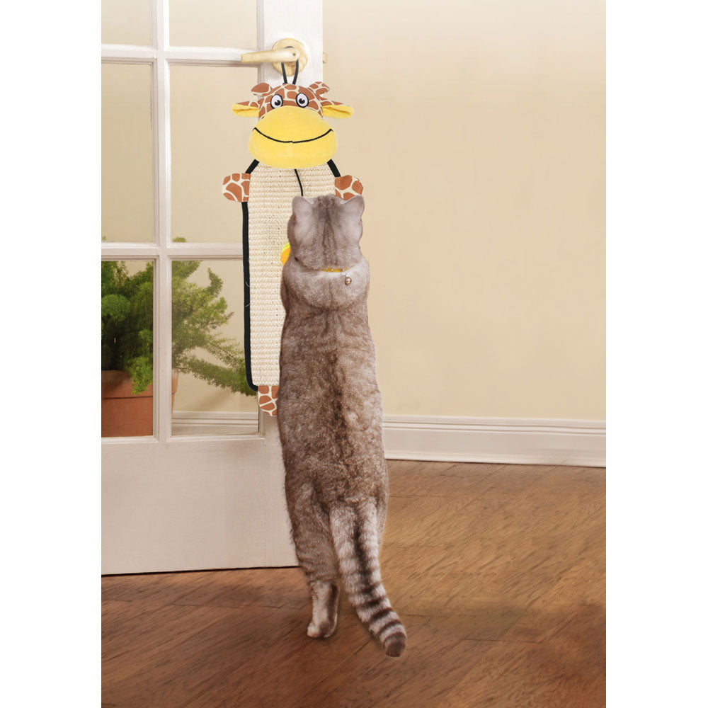 Sisal & Jute Hanging Cat Scratcher With Toy