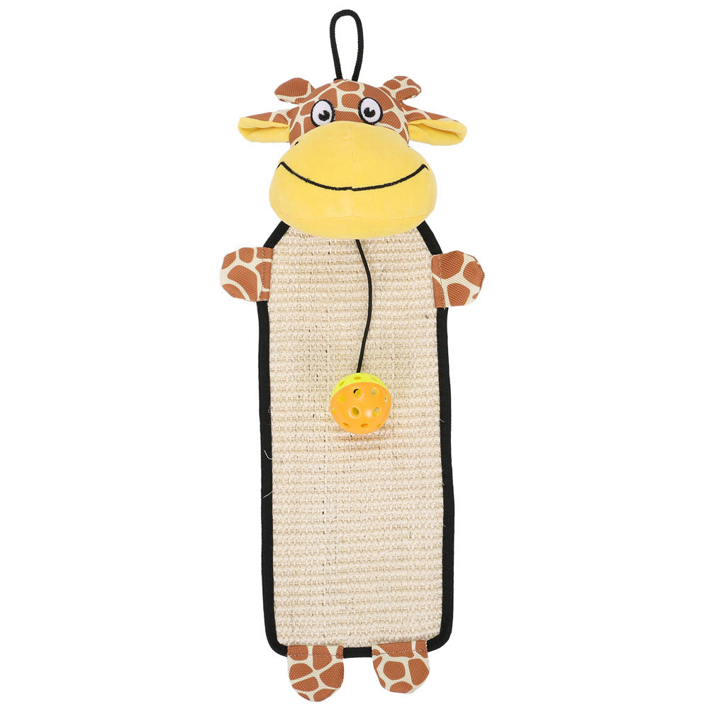 Sisal & Jute Hanging Cat Scratcher With Toy
