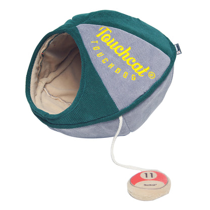 Oval Walk-Through Pet Bed With Toy